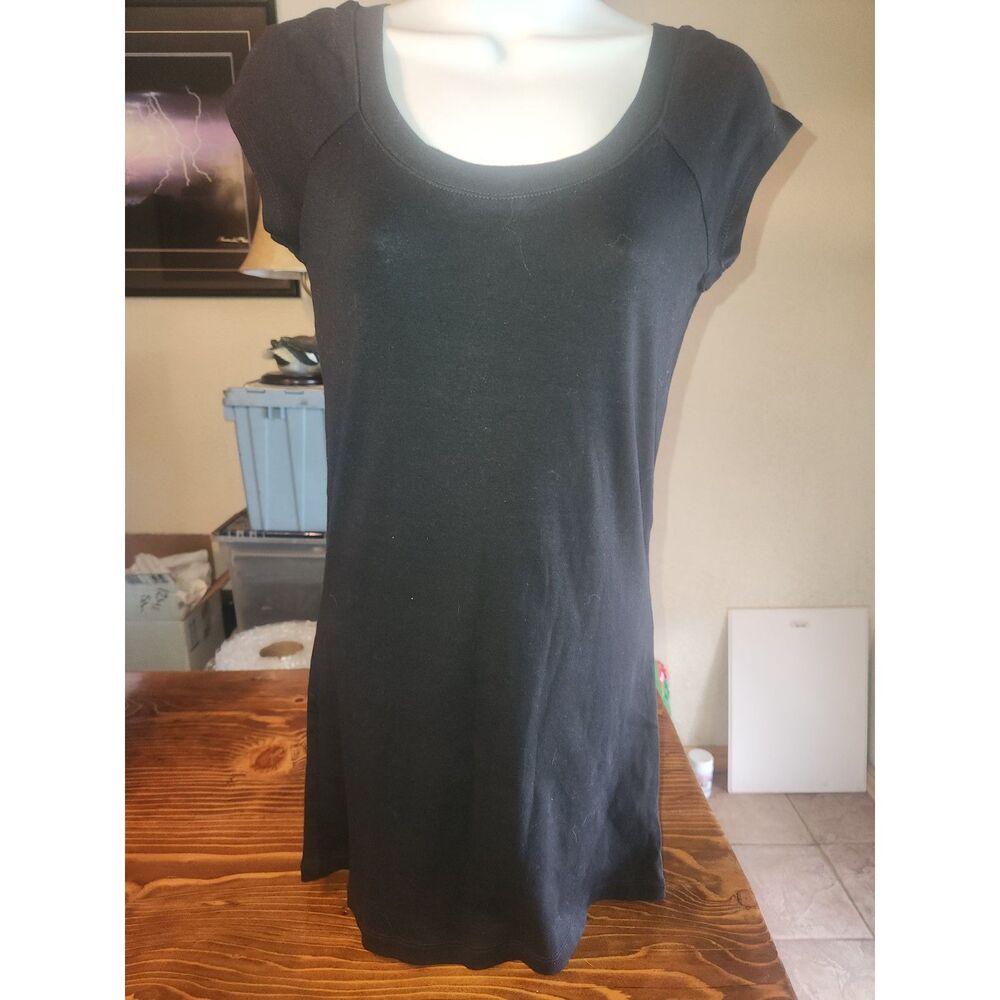 Seed Supply Co Black T-Shirt Womens Size L Large Tee Short Sleeve Cotton